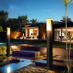 IP65 Waterproof LED Lawn Lamp AC85-265V Outdoor Landscape Light Garden Decoration For Villa Country House Exterior Lighting