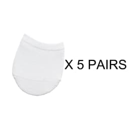 10 Pieces = 5 Pairs Forefoot Half Foot Toe Socks Women Summer Invisible Socks Cover Female Breathable No Show Socks Candy Color