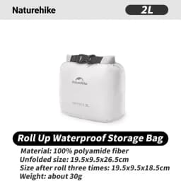 Naturehike Swimming Waterproof Dry Bag Waterproof Compression Storage Bag Rafting Kayaking Trekking Floating Sailing Dry Sacks