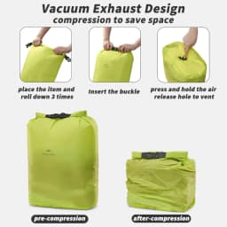 Naturehike Swimming Waterproof Dry Bag Waterproof Compression Storage Bag Rafting Kayaking Trekking Floating Sailing Dry Sacks