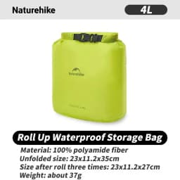 Naturehike Swimming Waterproof Dry Bag Waterproof Compression Storage Bag Rafting Kayaking Trekking Floating Sailing Dry Sacks