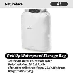 Naturehike Swimming Waterproof Dry Bag Waterproof Compression Storage Bag Rafting Kayaking Trekking Floating Sailing Dry Sacks