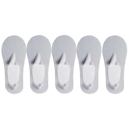 5 Pairs/Lot Socks Women's Summer Ultra-thin Invisible Low Cut Silicone Anti-slip Mesh No Show Ice Silk Solid Boat Socks