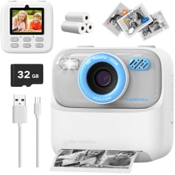 Children Digital Camera Photography Instant Camera 1080P HD Dual Lens Kids Video Recorder Toys for Girls Boys Best Birthday Gift