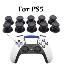 100Pcs 3D Analog Joystick Stick Replacement Module Mushroom Cap For Sony PS4 Playstation 4 5 PS5 Xbox one / 360 Thumbstick Cover