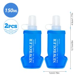 250/500/750ML Water Bottle TPU Folding Soft Flask Sport Water Bottle Water Bag Collapsible Water Bottle Running Camping Hiking