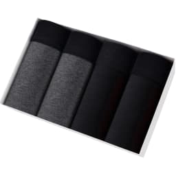 4pcs Cotton Boxer Shorts Soft Men's Panties BONITOS Letter Waistband Men Underpants Boxer Briefs Sexy Underwear for Man Boxers