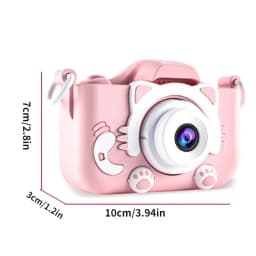 Super Cute Children Camera 1080P HD Toddler Digital Video Camera 2.0-inch Kids Camera with Silicone Cases Toys for Christmas