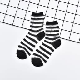 Summer Lace Mesh Transparent Women Socks Ultra-thin Breathable Women Girls Short Socks Harajuku Vintage Streetwear Crew Socks
