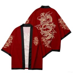 Kimono, Japanese Traditional Clothing, Boys and Girls, Wave Carpet Printed Cardigans, Children's Beach Clothes, Cloaks