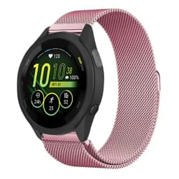 20mm 22mm Milanese Strap For Garmin Forerunner 165 55 645 265 965 255/Active 5/Vivomove Trend/Venu 3/2 Metal Bracelet Wristband