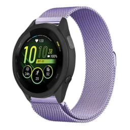 20mm 22mm Milanese Strap For Garmin Forerunner 165 55 645 265 965 255/Active 5/Vivomove Trend/Venu 3/2 Metal Bracelet Wristband
