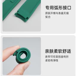 20mm 22mm Curved End Rubber Watchband For Casio Swordfish Duro MDV106-1A MDV-106/107-1A Bracele Waterproof Silicone Sport Strap