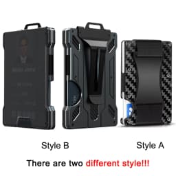 Rfid Business Card Holder Carbon Fiber Card Holder Wallets Men Women Slim Thin Mini Card Case Purse Male Multi Card Money Bags