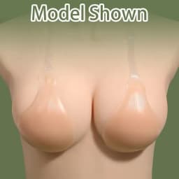 New Silicone Invisible Bra with Straps, Non-Slip Style Lifts and Enhances Bust, Designed for Wedding Dress Photoshoot, Strapless D