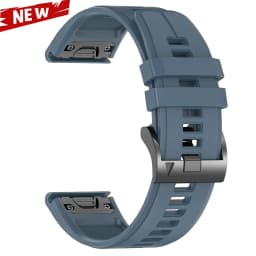 QuickFit 22 26mm Silicone WatchBand for Garmin Fenix 6 6X 7 7X 5 5X Plus Epix Pro Enduro 3 Forerunner 970 965 Fenix8 Sport Strap