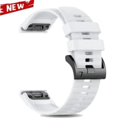 QuickFit 22 26mm Silicone WatchBand for Garmin Fenix 6 6X 7 7X 5 5X Plus Epix Pro Enduro 3 Forerunner 970 965 Fenix8 Sport Strap
