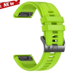 QuickFit 22 26mm Silicone WatchBand for Garmin Fenix 6 6X 7 7X 5 5X Plus Epix Pro Enduro 3 Forerunner 970 965 Fenix8 Sport Strap