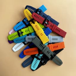QuickFit 22 26mm Silicone WatchBand for Garmin Fenix 6 6X 7 7X 5 5X Plus Epix Pro Enduro 3 Forerunner 970 965 Fenix8 Sport Strap