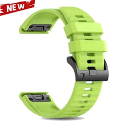 QuickFit 22 26mm Silicone WatchBand for Garmin Fenix 6 6X 7 7X 5 5X Plus Epix Pro Enduro 3 Forerunner 970 965 Fenix8 Sport Strap