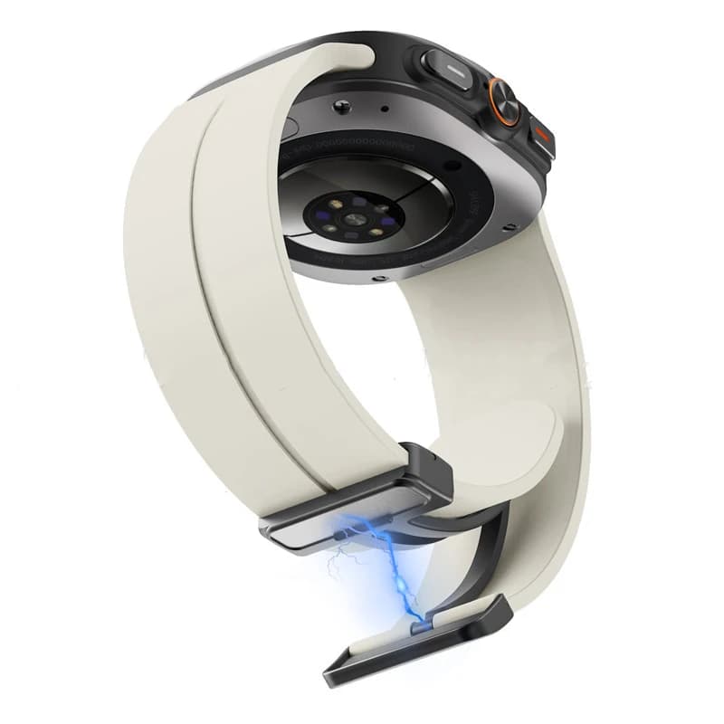 Magnetic Band for Samsung Galaxy Watch Ultra 2 Strap 47mm Sport Silicone Bracelet Correa Galaxy Watch 9 8 8 Classic 40mm 44mm