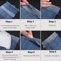 60M Interlining Adhesive Tape Double-sided Non-woven Clothes Ironing Hem Tapes DIY Sewing Interlining for Shorten Repair Pants
