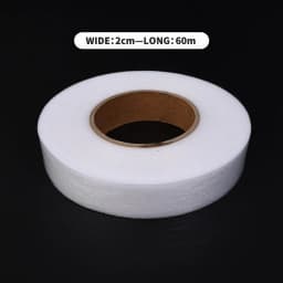 60M Interlining Adhesive Tape Double-sided Non-woven Clothes Ironing Hem Tapes DIY Sewing Interlining for Shorten Repair Pants