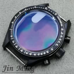 High Quality VK63 Case 39.7mm Moonswatch Metal Case Chronograph Case Bezel, VK63 Fashion Business Watch Sealed Back Moon Watch