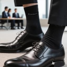 5 Pair5High Quality Man Bamboo Socks Sweat Absorbing Deodorizing Men's Business Casual Dress Socks Men Black Long Socks Gift Sox
