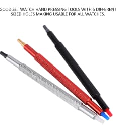 3pcs /lot Watch Hand Pressers Pusher Fitting Set Kit Watchmakers Wristwatch Repair Tool Watch Hand Presser