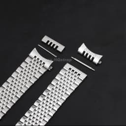 18mm 20mm 22mm Solid Stainless Steel Strap for Seiko for Omega Metal Watchband Quick Release Folding Buckle Bracelet Accessories