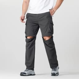 Men's Cargo Hiking Convertible Pants, Waterproof, Quick Dry, Lightweight, Removable Zipper, Perfect for Outdoor Adventures, Fishing and Camping, All-Season Versatile Hiking Gear.