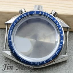 High Quality VK63 Case 39.7mm Moonswatch Metal Case Chronograph Case Bezel, VK63 Fashion Business Watch Sealed Back Moon Watch