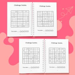 Sudoku Puzzle Book for Smart Kids | Fun Logic Games to Boost Focus, Thinking & Problem-Solving