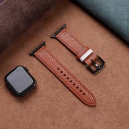 Genuine Leather loop strap For Apple watch Ultra2 band 44mm 45mm 49mm 40mm 42/46mm/41mm bracelet iWatch series 10 9 8 7 4 5 6 se
