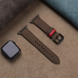 Genuine Leather loop strap For Apple watch Ultra2 band 44mm 45mm 49mm 40mm 42/46mm/41mm bracelet iWatch series 10 9 8 7 4 5 6 se