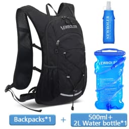 20L Cycling Lightweight Hydration Backpack Outdoor Sport Camping Climbing Mountaineering Rucksack Travel Water Bag 500ML/2L/3L