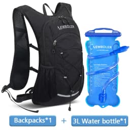 20L Cycling Lightweight Hydration Backpack Outdoor Sport Camping Climbing Mountaineering Rucksack Travel Water Bag 500ML/2L/3L