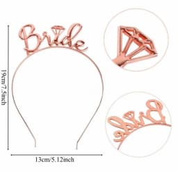 7pcs set Bride To Be Team Bride Satin Sash Bachelorette Party Bridesmaid Gift Wedding Engagement Bridal Shower Party Supplies