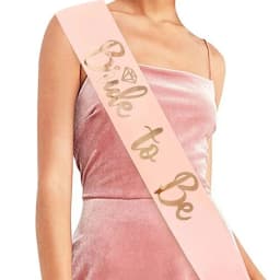 7pcs set Bride To Be Team Bride Satin Sash Bachelorette Party Bridesmaid Gift Wedding Engagement Bridal Shower Party Supplies