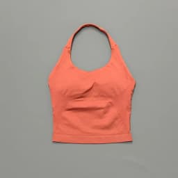 HISTELLO Sports Halter Top Seamless Longline Strappy Gym Tank Top Women Yoga Clothing Workout Fitness Sportswear Pilates Vest