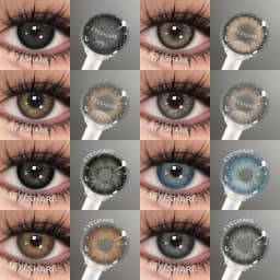EYESHARE Popular Color Contact Lens for Eyes Black Lens Eye Fashion Brown Beauty Colored Pupils Gray Contact Blue Eyes Makeup