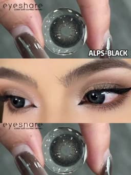 EYESHARE Popular Color Contact Lens for Eyes Black Lens Eye Fashion Brown Beauty Colored Pupils Gray Contact Blue Eyes Makeup