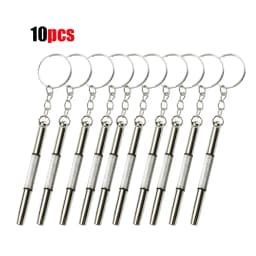 1/2/10pcs Mini Hand Glasses Screwdrivers 3-in-1 Spectacle Repair Kits Multifunction Sunglass Watch Glasses Screwdriver Set with