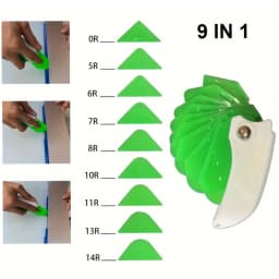 9 in1 Silicone Caulking Tool Sealant Spreading Professional Tile Window Grout Edge Removal Joint Sealant Spreader Spatula New