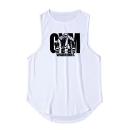 Gym Bodybuilding Sports Sleeveless T-Shirts Mens Fitness Workout Muscle Tank Tops Summer Mesh Breathable Stretch Quick Dry Vests