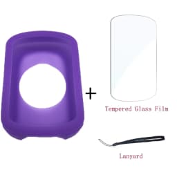 Garmin Edge 540 840 Case with Tempered Glass Film New Silicone Case & Screen Protector for Garmin Edge 540 Edge 840 GPS Computer