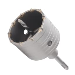 1Pc 30-150mm Drilling Crown for Concrete Wall Hole Saw SDS PLUS Hammer Drill Bit Set with Round Shaft Cement Stone Cutter Tool