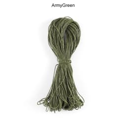 65m/Lot Waxed Cotton String Beading Cord Rope 1mm For Bracelet And Necklace Jewelry Making Weaving Supplies Accessories