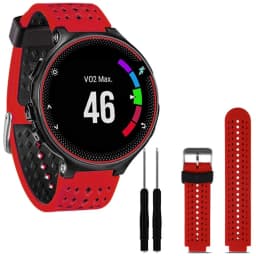 Silicone Watchband Strap For Garmin Forerunner 235/220/230/620/630/735XT Approach S20 SmartWatch Wristband with Tool Accessories